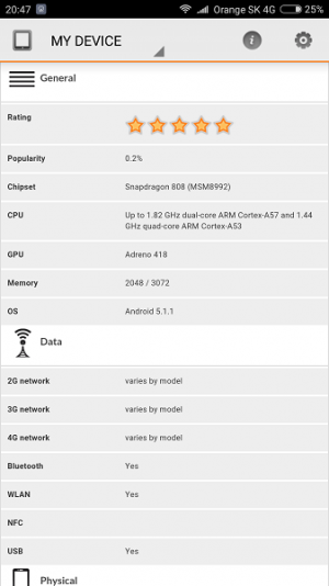 Xiaomi Mi4C 3DMark 02